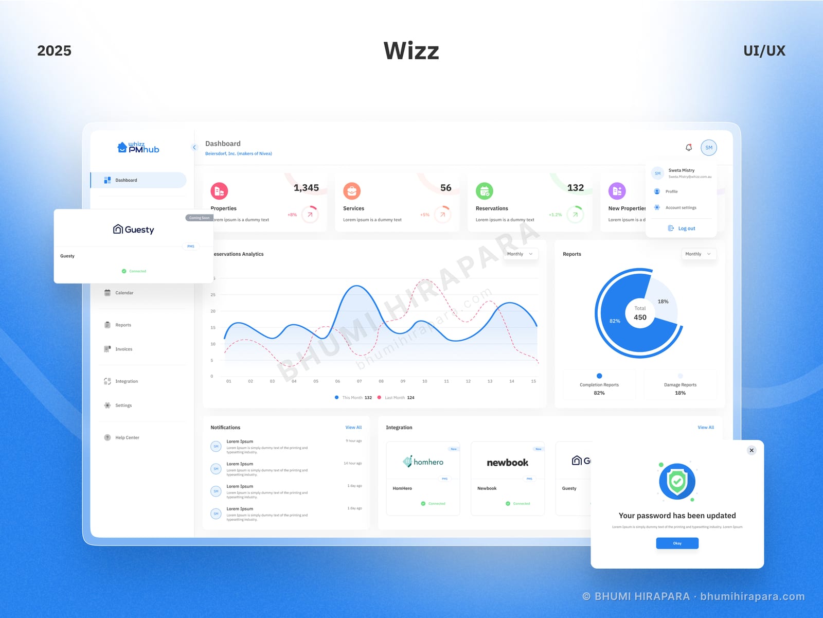 Wizz - Dashboard Design case study